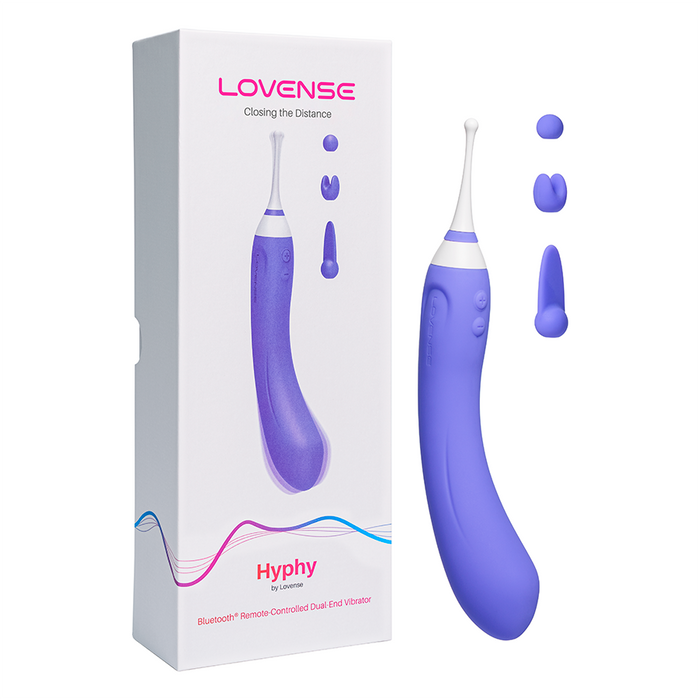 Vibrador Clitorial y Punto G Hyphy Controlado por APP Global By Lovense