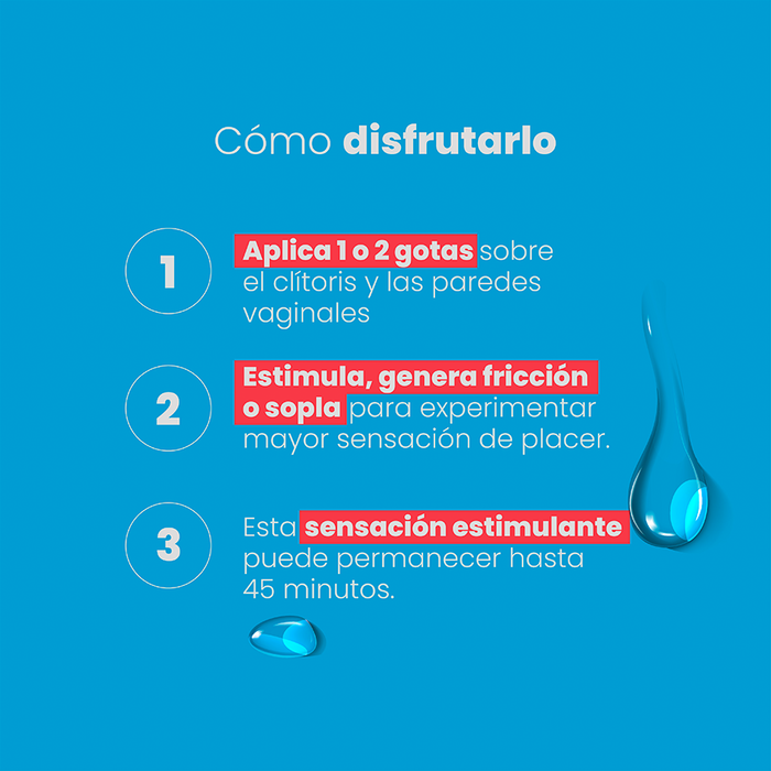 Lubricante Íntimo Multiorgasmos Frío/Calor x 30 ml by Sen Íntimo