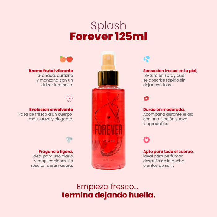 Splash Forever X 125 Ml Sen Intimo