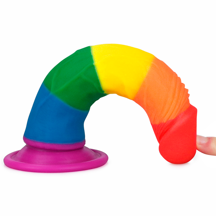 Dildo Rainbow 7'' Prider