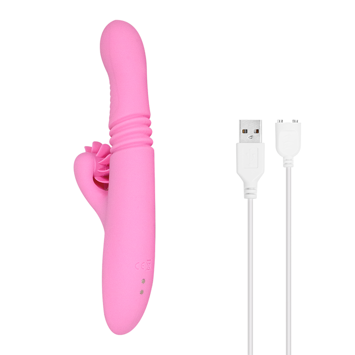 Vibrador Doble Estimulación Pink Flamingo Heat