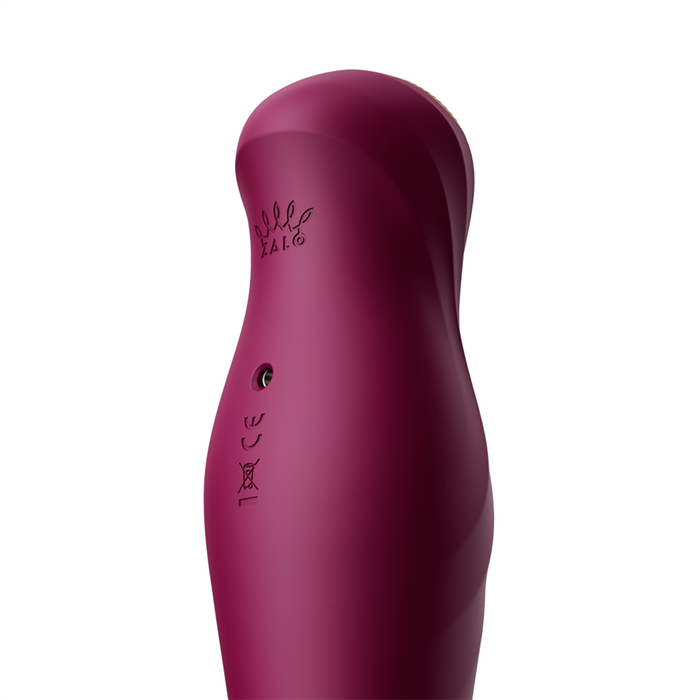 Vibrador de Lujo King Velvet Purple Controlado por APP Bluetooth by ZALO