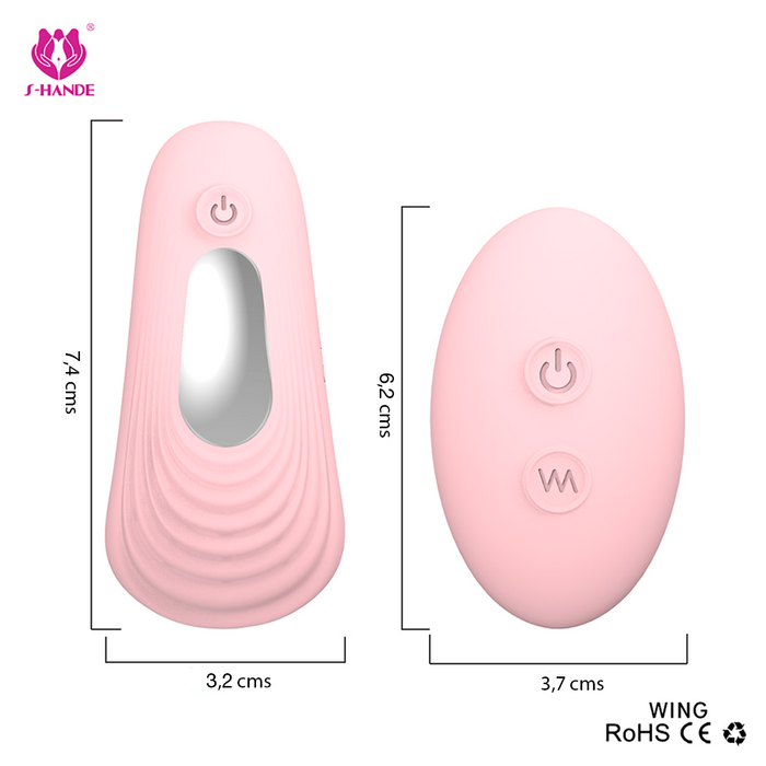 Estimulador Clitorial Wing a Control Remoto