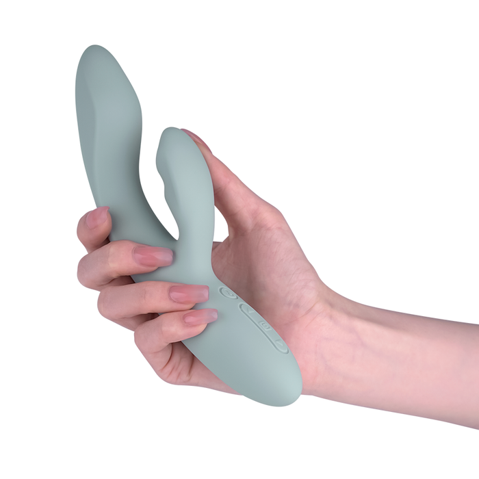 Vibrador Flexible Chika Turquoise Gray Svakom