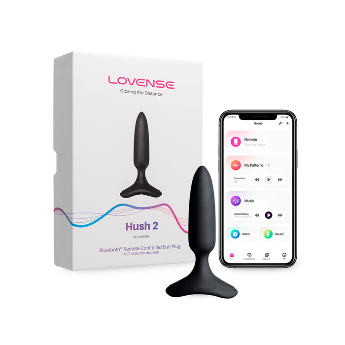 Vibrador Anal Hush 2 Controlado por APP (1.0 pulgada) By Lovense - TiendaCereza.com | Sex Shop Vibrador Anal Hush 2 Controlado por APP (1.0 pulgada) By Lovense - TiendaCereza.com | Sex Shop