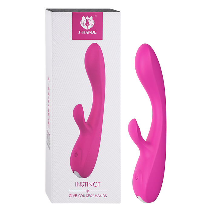 Vibrador Doble Estimulación Instinct Pink