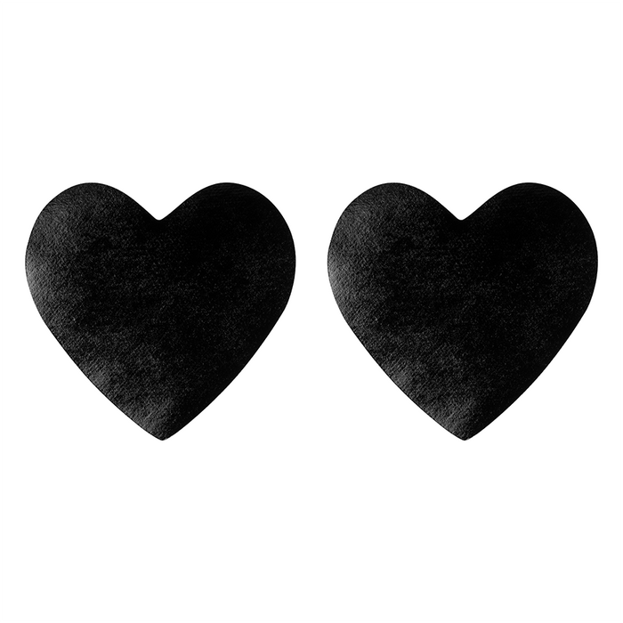 Cubrepezones Black Heart