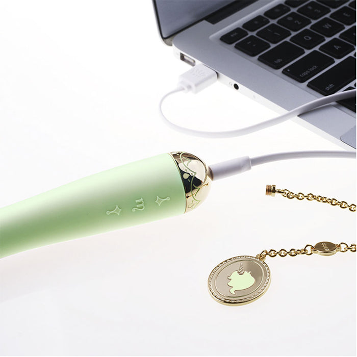 Vibrador de Lujo Momoko Melon Green Controlado por APP Bluetooth by ZALO