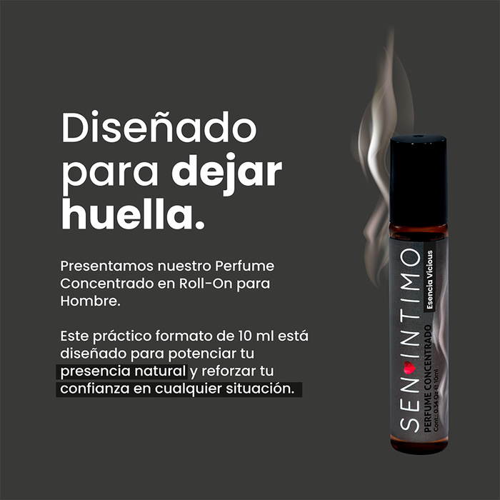 Pheromone Infused Parfum Vicious x 10 Ml Sen Intimo Usa