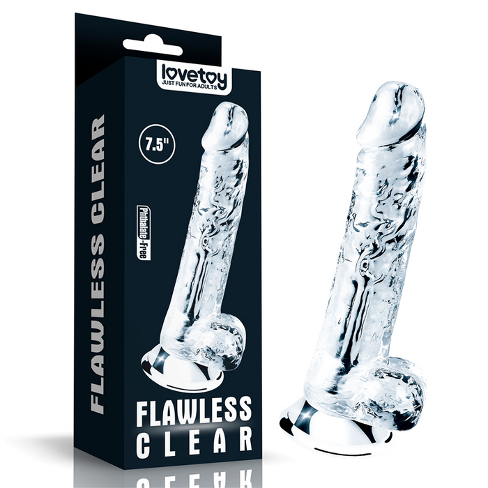 FLAWLESS CLEAR DILDO 7.5"