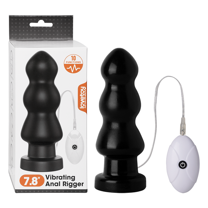 Vibrating Anal Rigger King Sized 7.8''