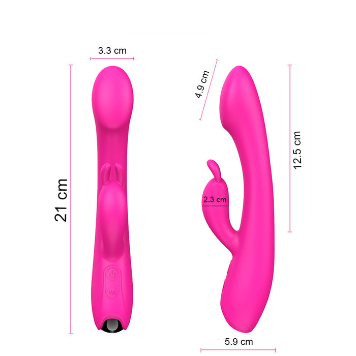 Vibrador Doble Estimulación Anas Pink