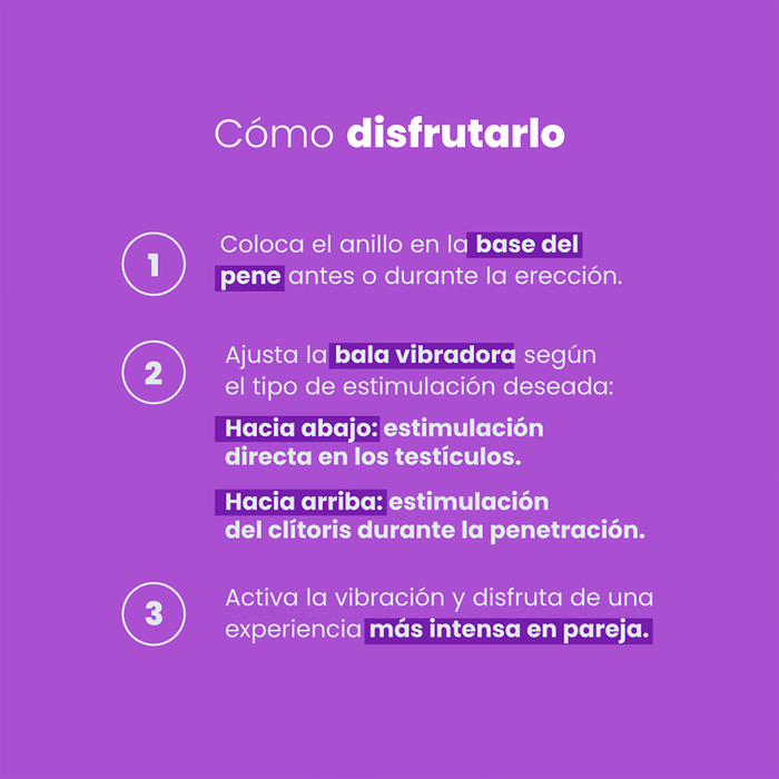 Anillo Vibrador Sen Íntimo