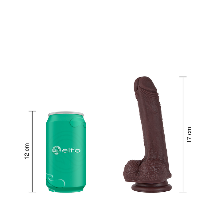 Dildo Uriel Chocolate Nude