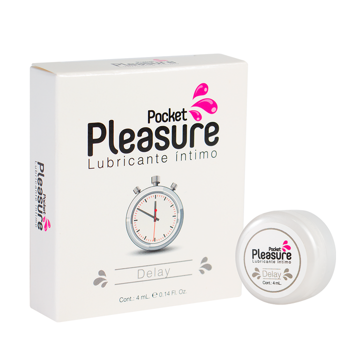 Lubricante Íntimo Delay x 4 ml en Gel by Pocket Pleasure