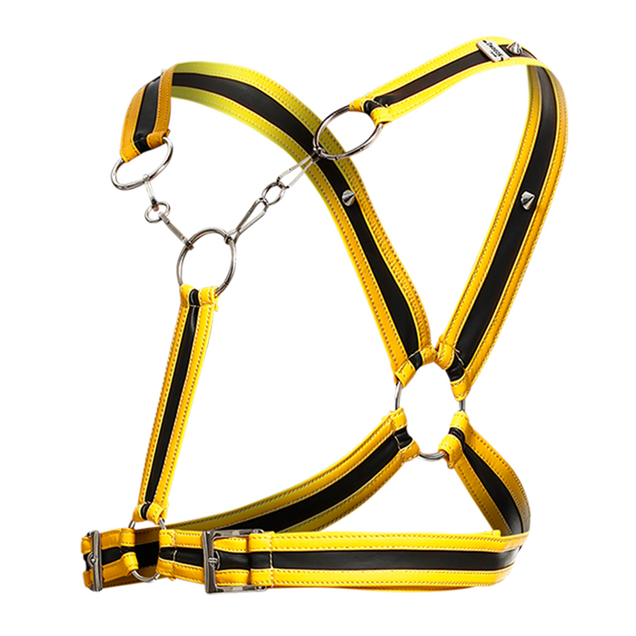 Dngeon Cross Chain Harness By Mob Yellow