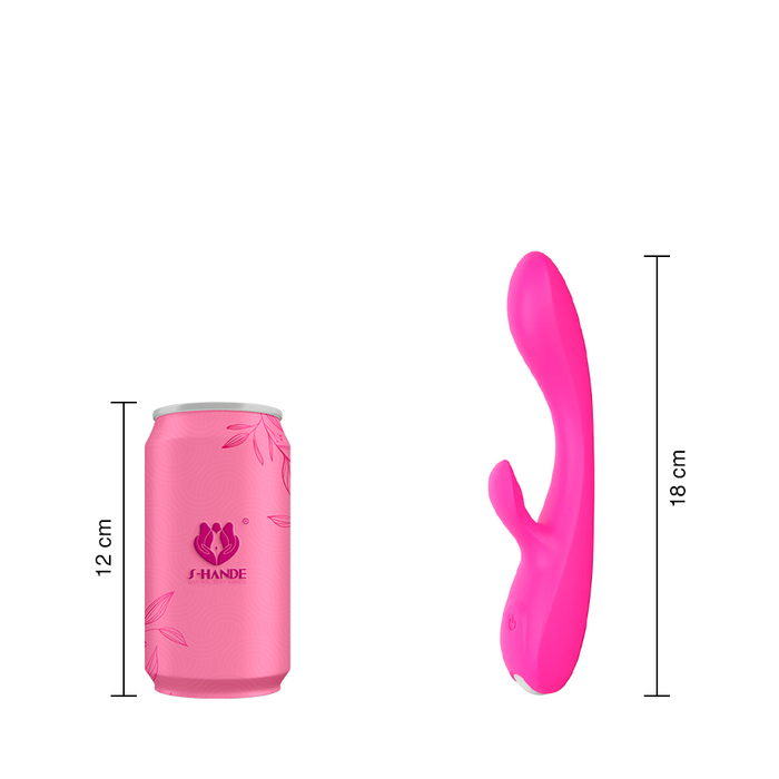 Vibrador Doble Estimulación Instinct Pink