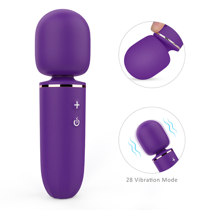Masajeador y Estimulador Clitorial Walle Purple By Amzing Toys