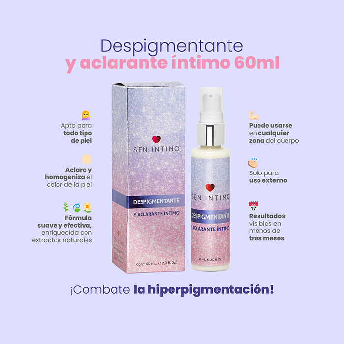 Despigmentante Intimo  60 ML Sen Intimo
