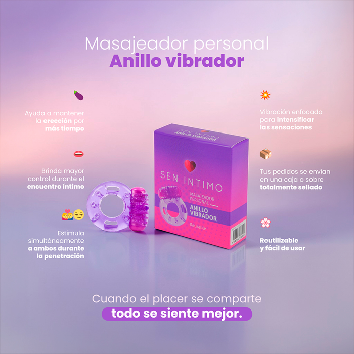 Anillo Vibrador Sen Íntimo