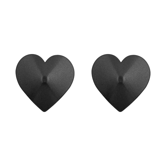 Cubrepezones Corazón Negro