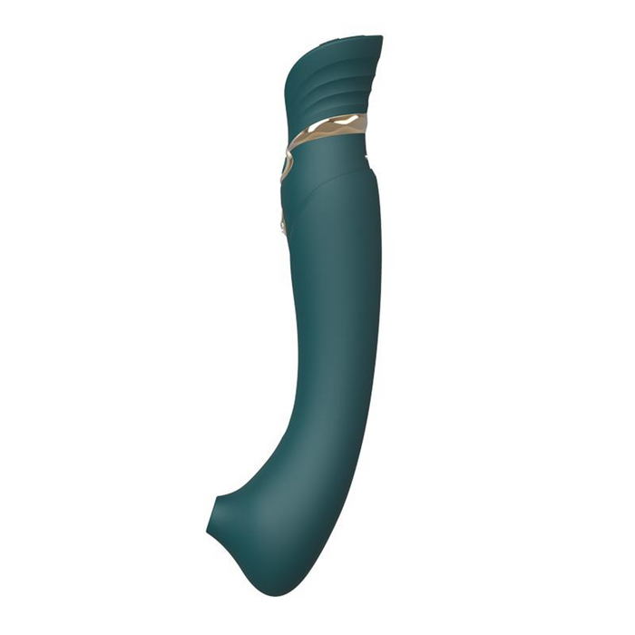 Set Vibrador de Lujo Queen Jewel Green Controlado por APP Bluetooth by ZALO