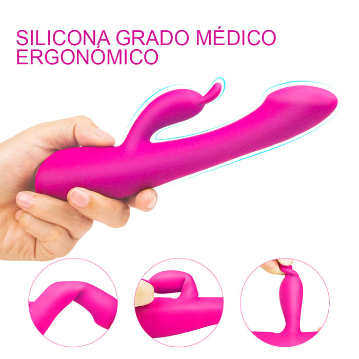 Vibrador Doble Estimulación Anas Pink