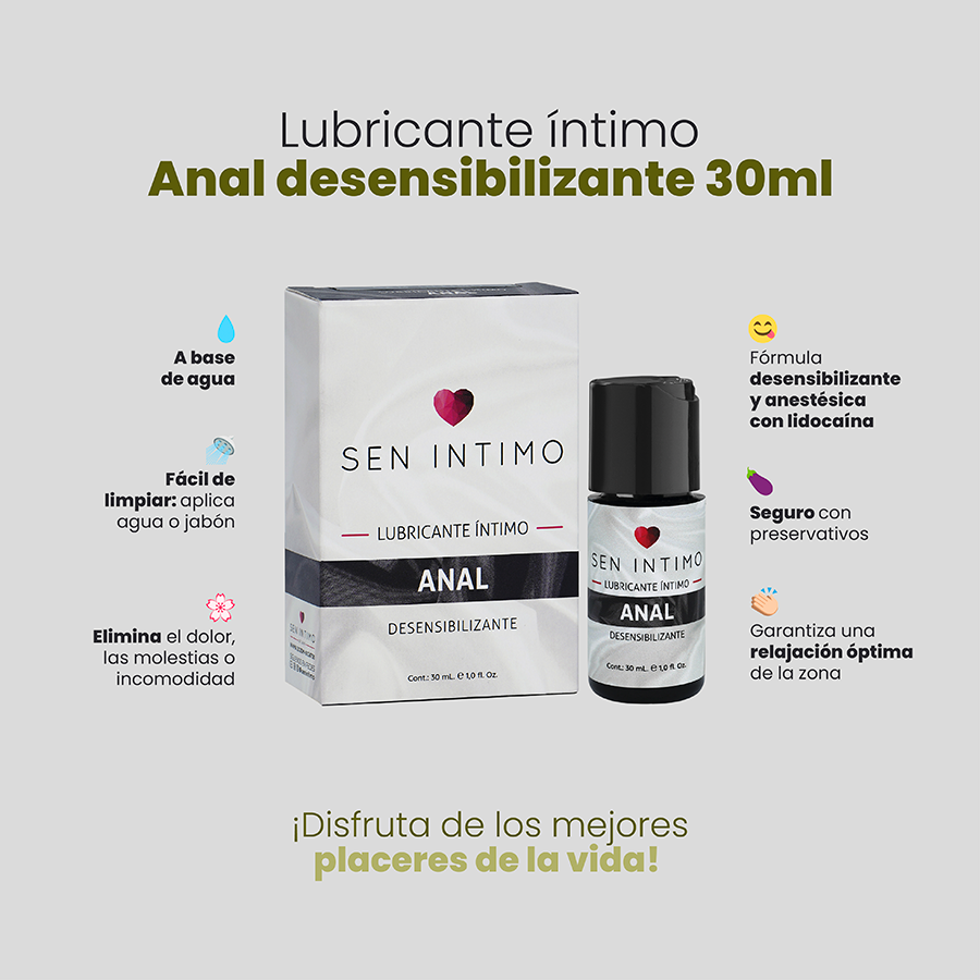 que lubricante es bueno para tener relaciones sexuales anales 💗 Lubricante Anal con Anestesia main image 1