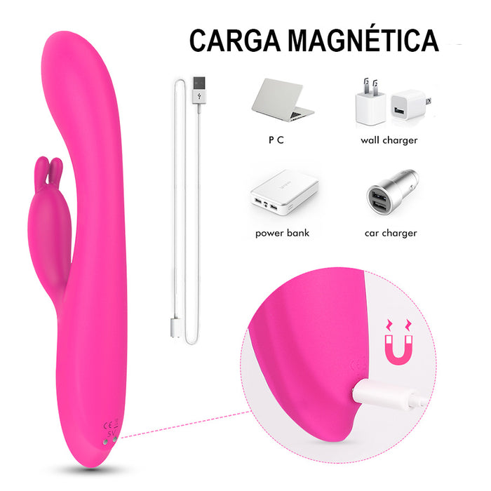 Vibrador Doble Estimulación Naughty