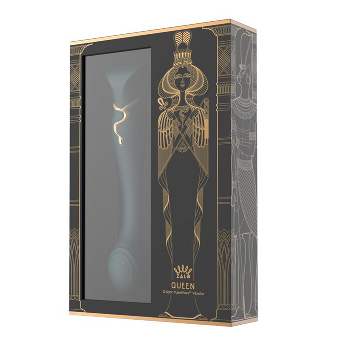 Set Vibrador de Lujo Queen Jewel Green Controlado por APP Bluetooth by ZALO