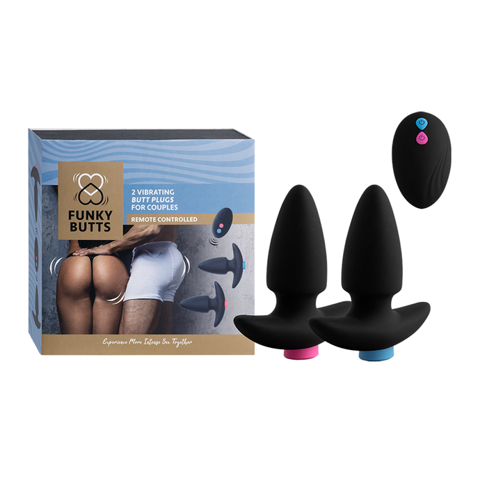 Vibrador Anal Funkybutts Remote Controlled