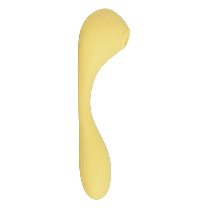 Estimulador Clitorial y Vibrador Punto G Magic Bobi Yellow COntrolado por APP Global