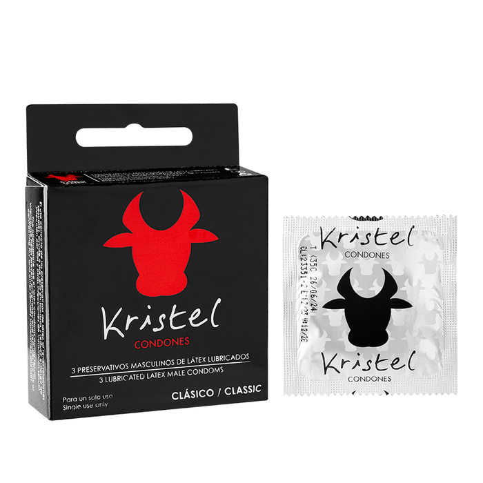 Condón Kristel Clásico x 3 Unidades