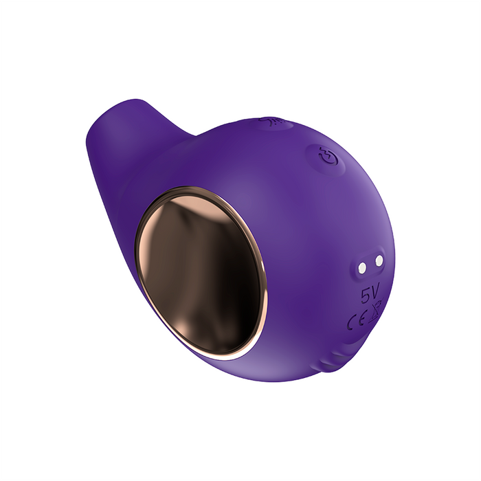 Vibrador y Estimulador clirtorial por Ondas George BY Amzing Toys Purple