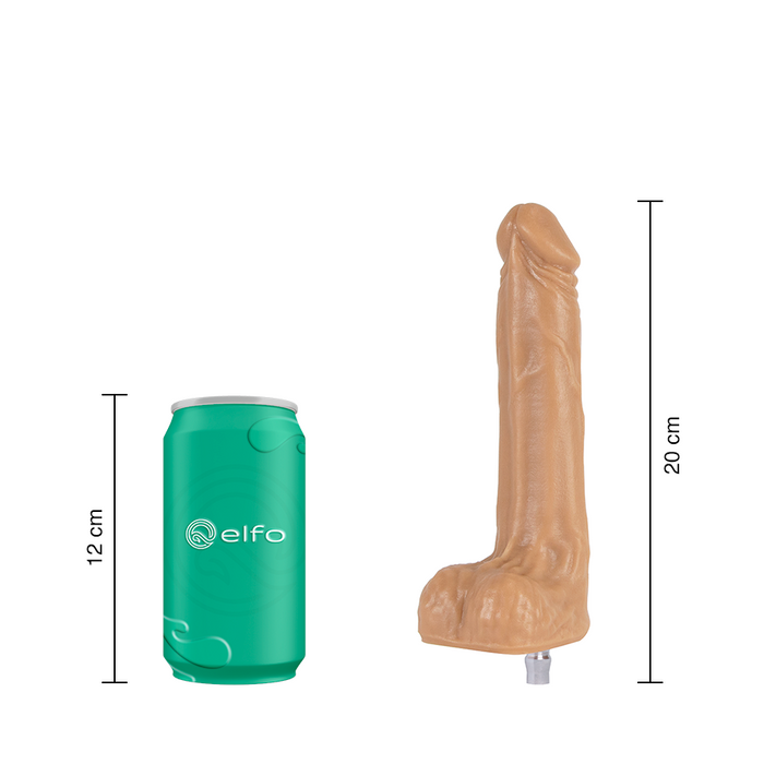 Dildo Paul Caramelo Compatible Con Lovense Machine