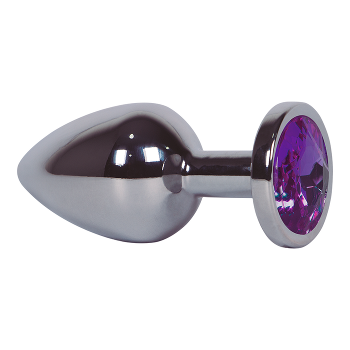 Plug Anal Mediano Purple Gem