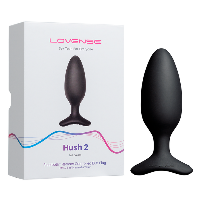 Vibrador Anal Hush 2 (1.75 pulgadas) Controlado por APP Global by Lovense