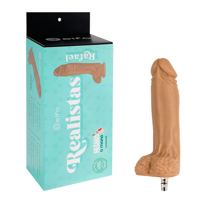 Dildo Rafael Caramelo Compatible con Lovense