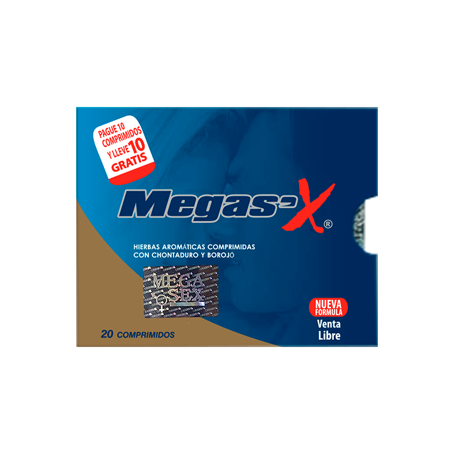 Megasex Blister x 20 Tabletas - TiendaCereza.com - TiendaCereza.com