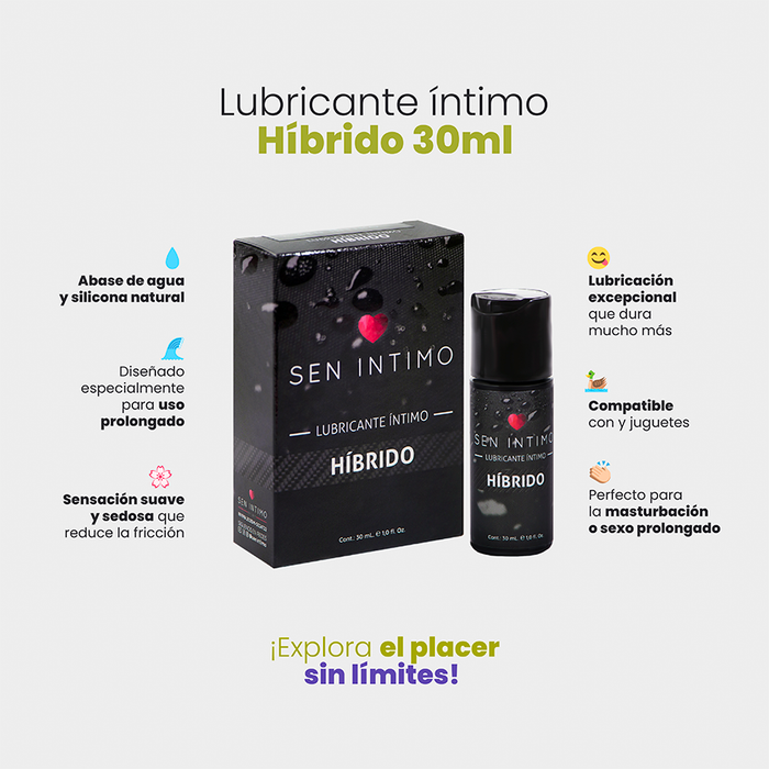 Lubricante Íntimo Híbrido x 30 ml by Sen Íntimo