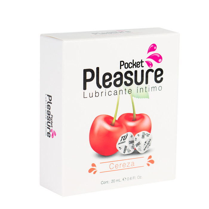 Lubricante Íntimo Cereza x 20 ml by Pocket Pleasure