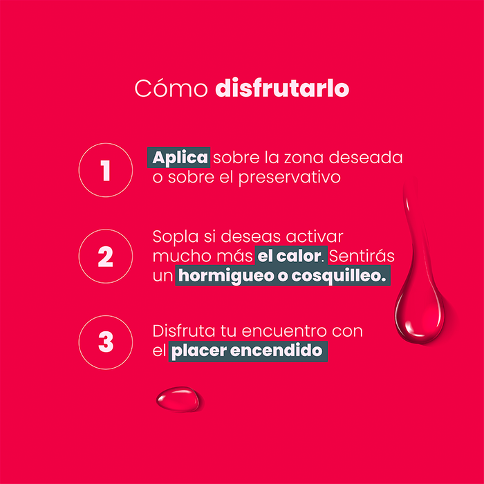 Lubricante Íntimo Lychee Sensación Caliente Electrizante x 30 ml by Sen Íntimo