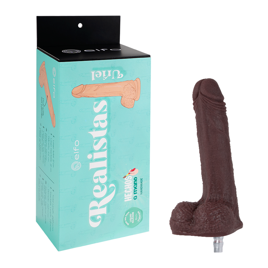 Dildo Uriel Chocolate Nude Compatible Con Lovense Machine ...
