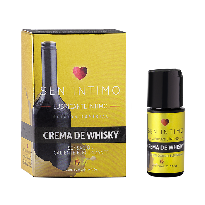 Lubricante Íntimo Crema de Whisky Sensación Caliente electrizante x 30 ml by Sen Íntimo