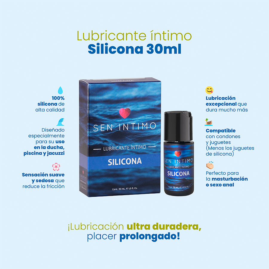 Lubricante ntimo Silicona x 30 ml by Sen ntimo - TiendaCereza.com | Sex Shop Lubricante ntimo Silicona x 30 ml by Sen ntimo - TiendaCereza.com | Sex Shop