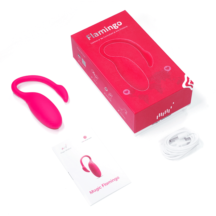 Vibrador Magic Flamingo Controlado por APP Global