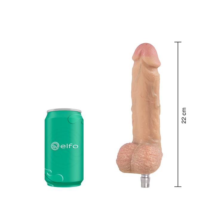 Dildo Chris Flesh Compatible Con Lovense