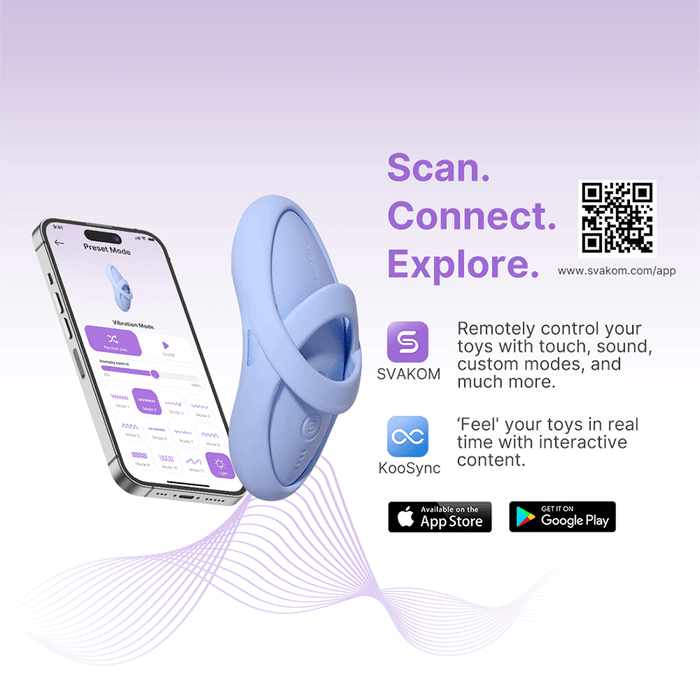 Vibrador Masajeador Echo 2 Sky Blue