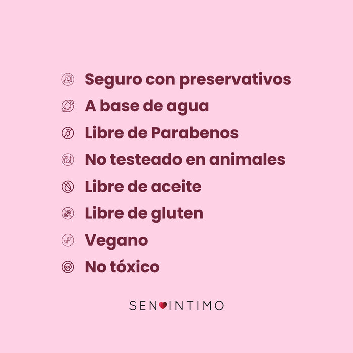 Lubricante Íntimo Caliente Cereza X 30 mL by Sen Íntimo