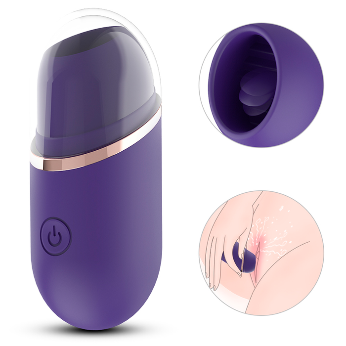 Vibrador Estimulación Clitorial Amazing Purple